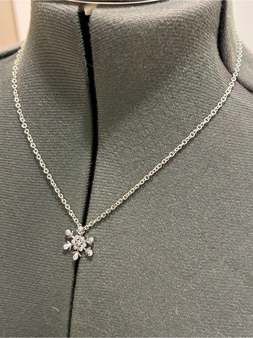 Lot of 3 dainty Silver-Tone Necklaces